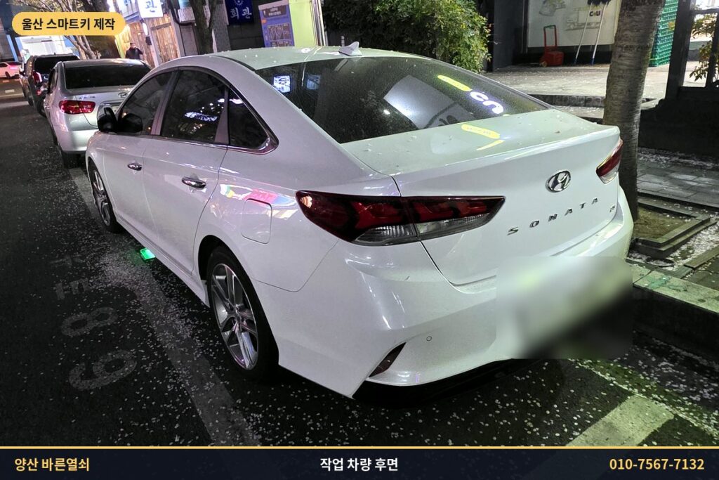 울산 남구 출장 작업 차량 LF쏘나타 후면