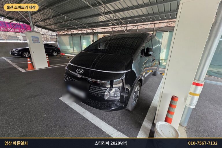 울산 울주군 스타리아 2020년식 차량 전면