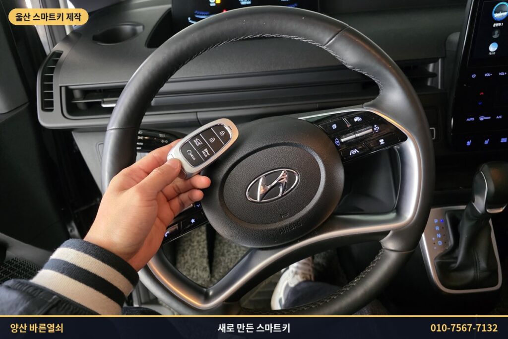 새로 만든 스타리아 스마트키