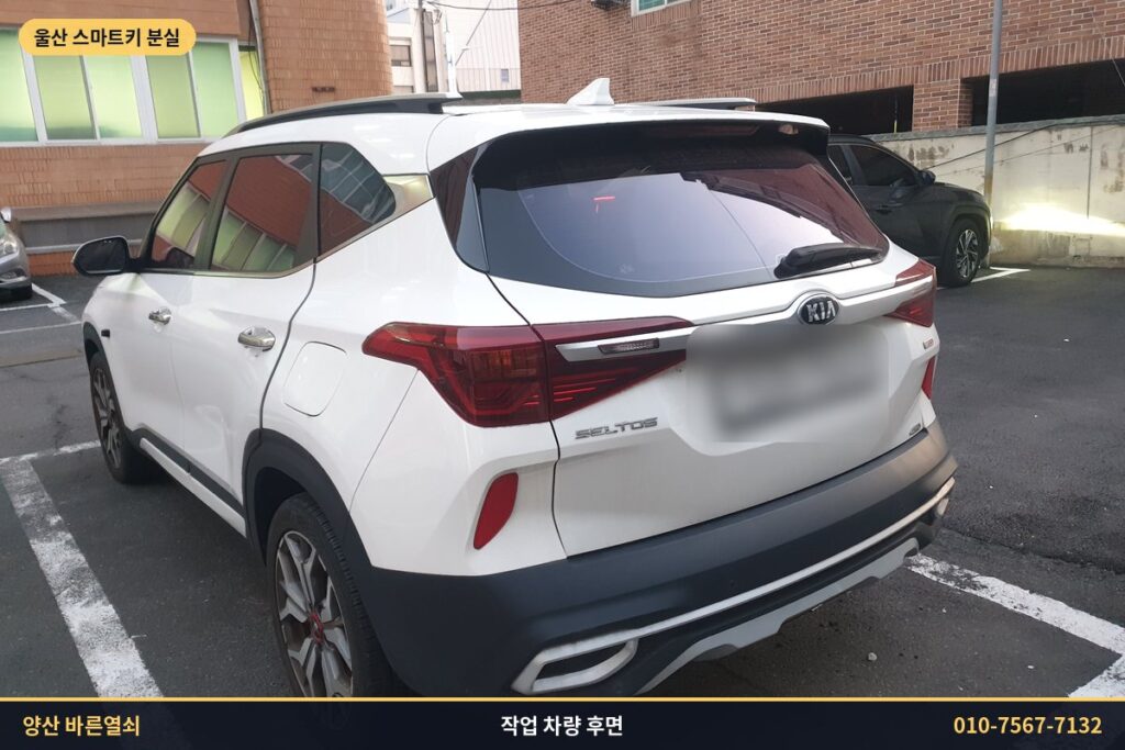 울산 남구 출장 작업 차량 셀토스 후면